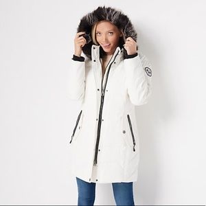 arctic expedition women's quilted down coat